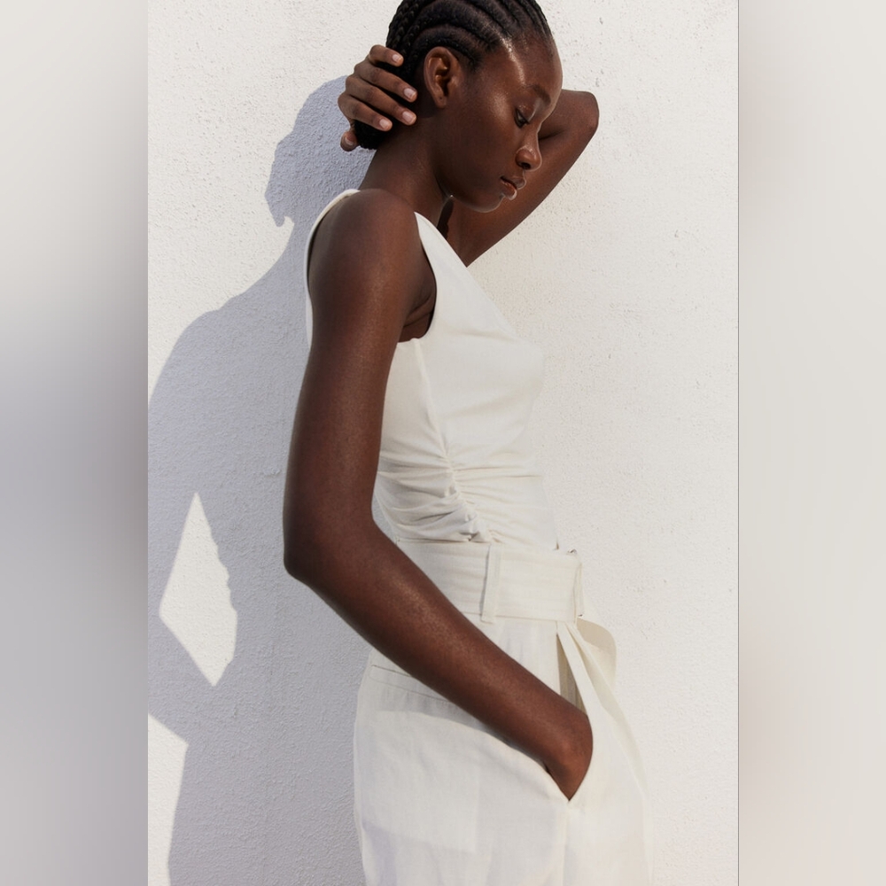 H&M Drape Cowlneck Top - Picture 3 of 7
